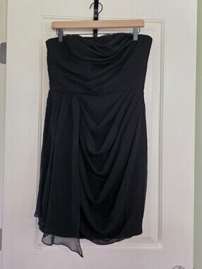 White By Vera Wang Black Dress